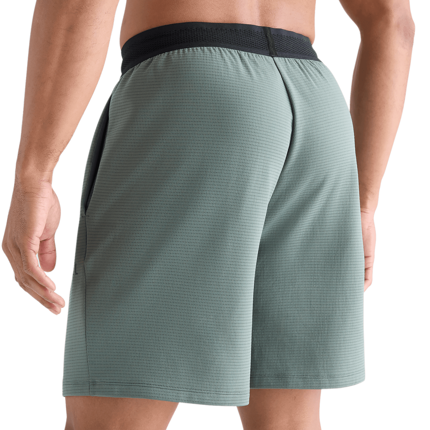Men's Balsam Textured Knit Short 7" Back Angle
