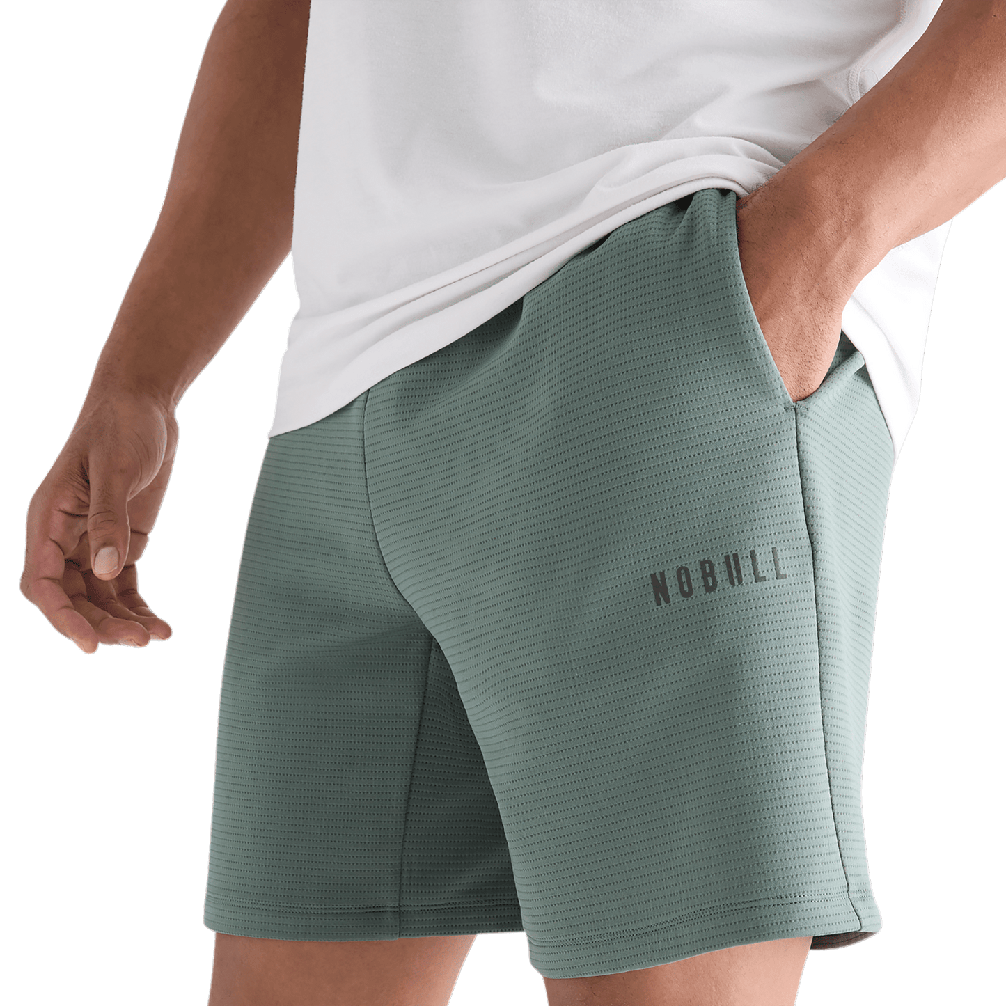 Men's Balsam Textured Knit Short 7" Pocket Angle
