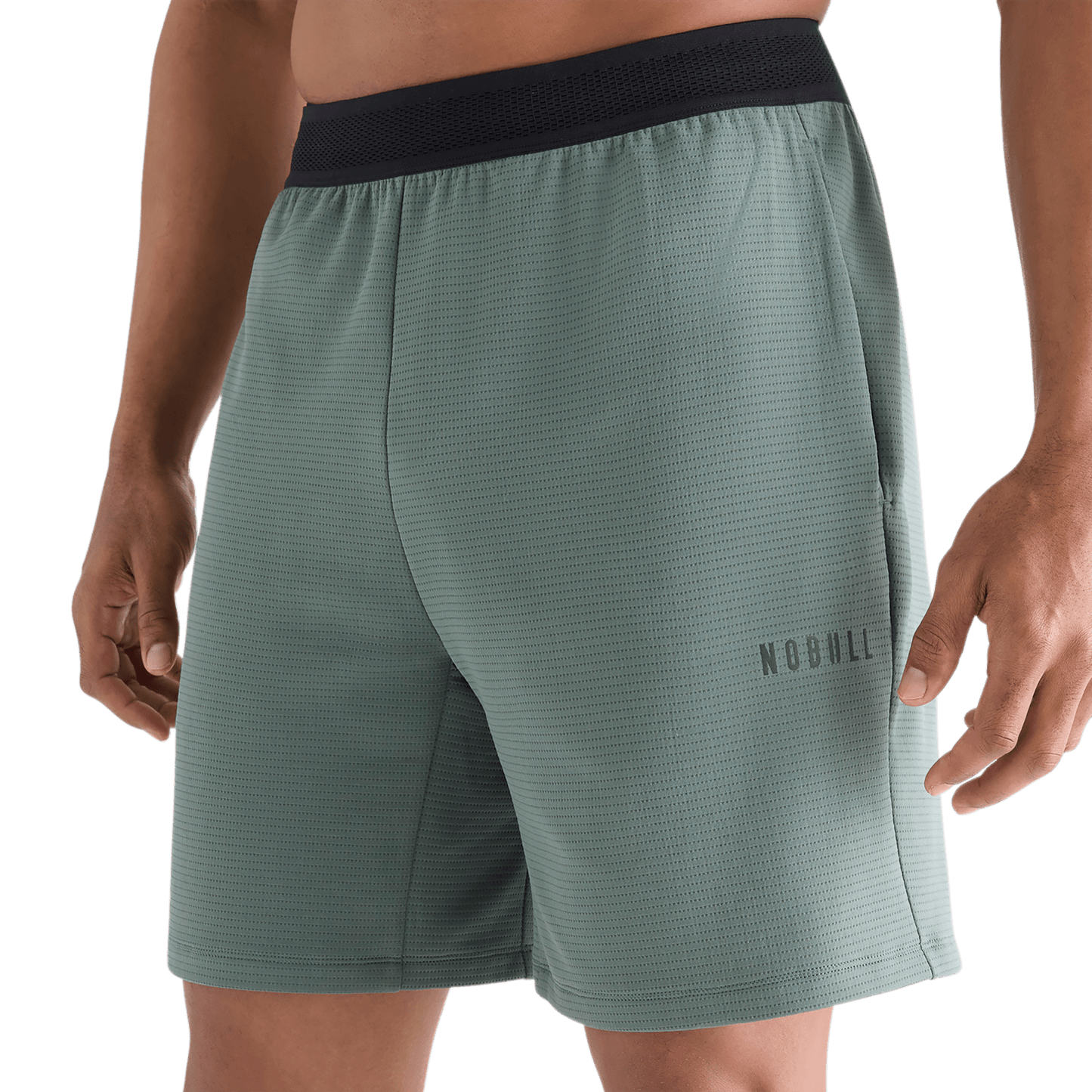 Men's Balsam Textured Knit Short 7" NOBULL Angle