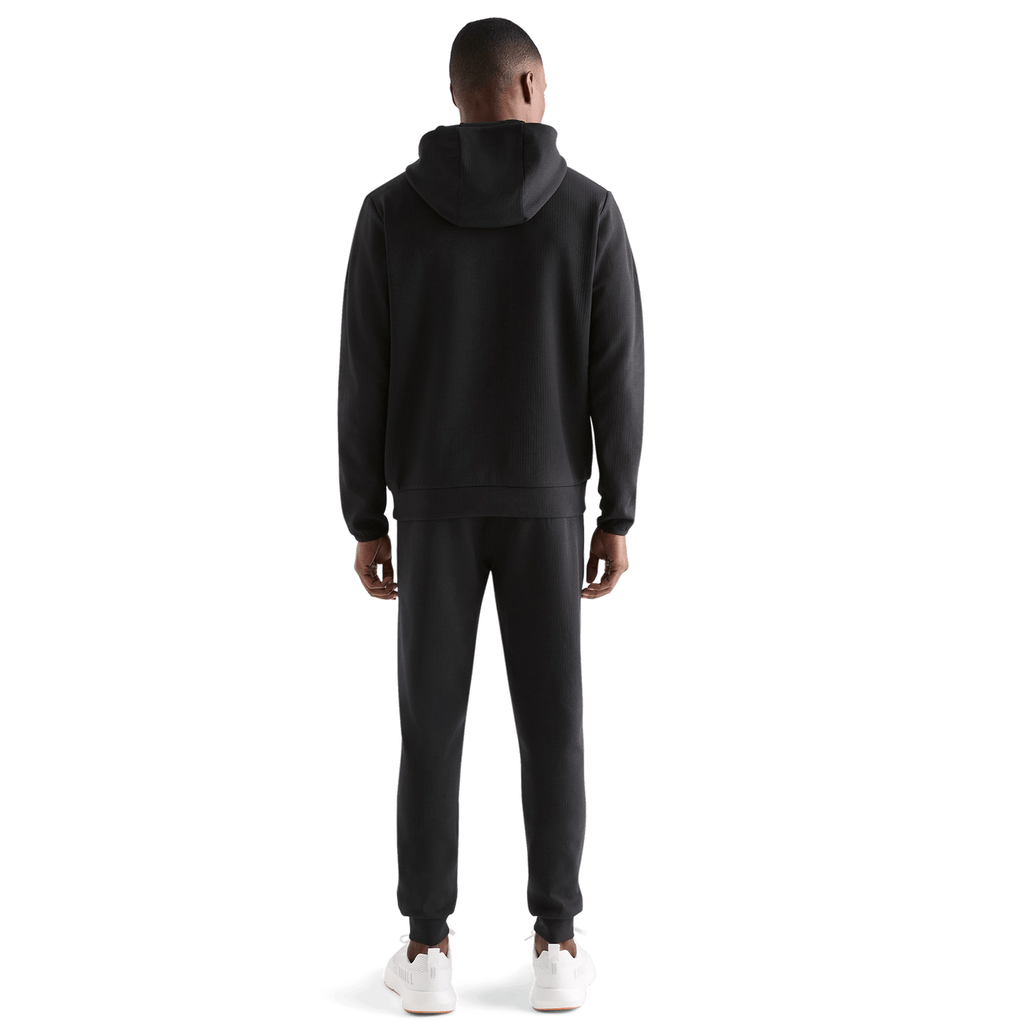 Men's Black Drive Hoodie Back
