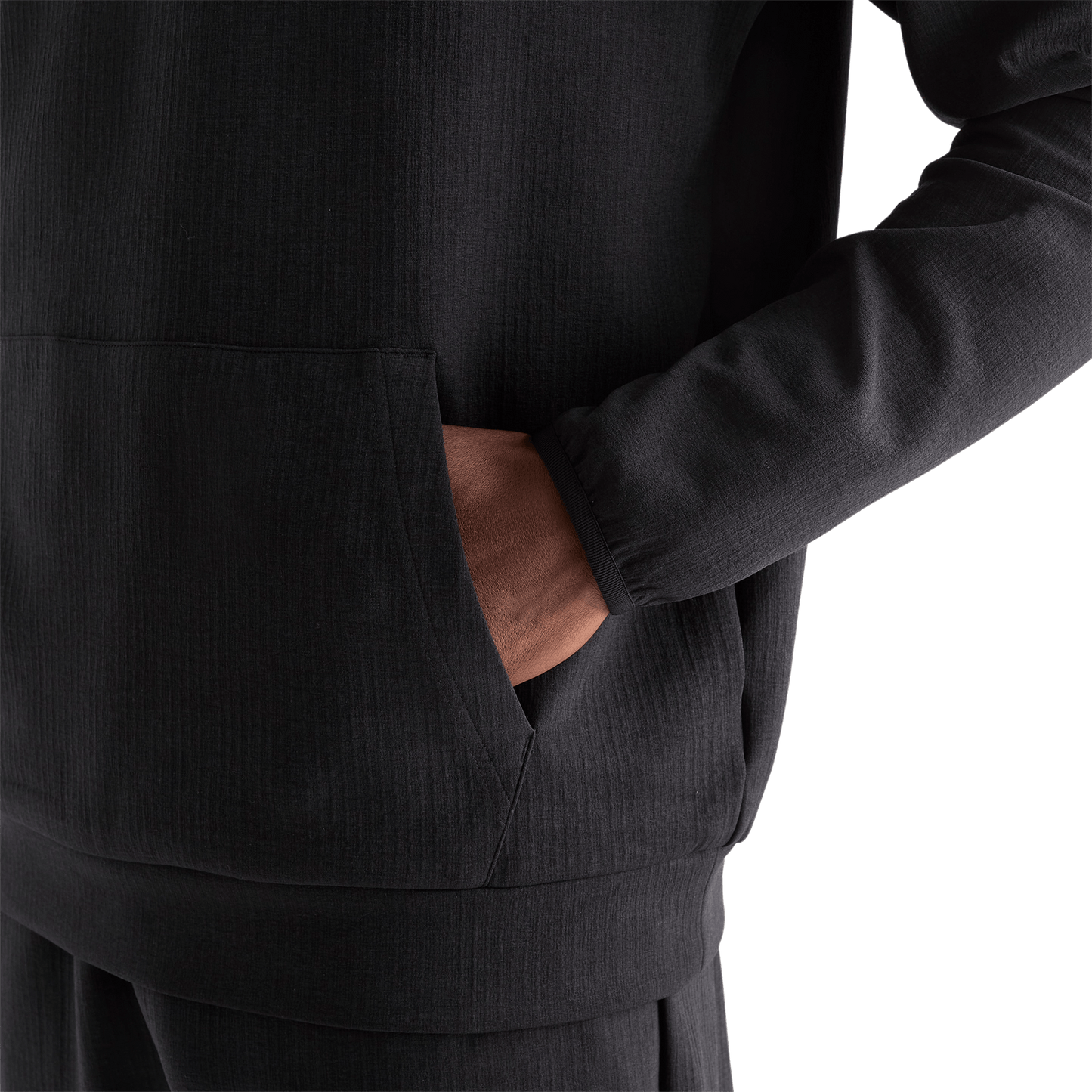 Men's Black Drive Hoodie Pocket