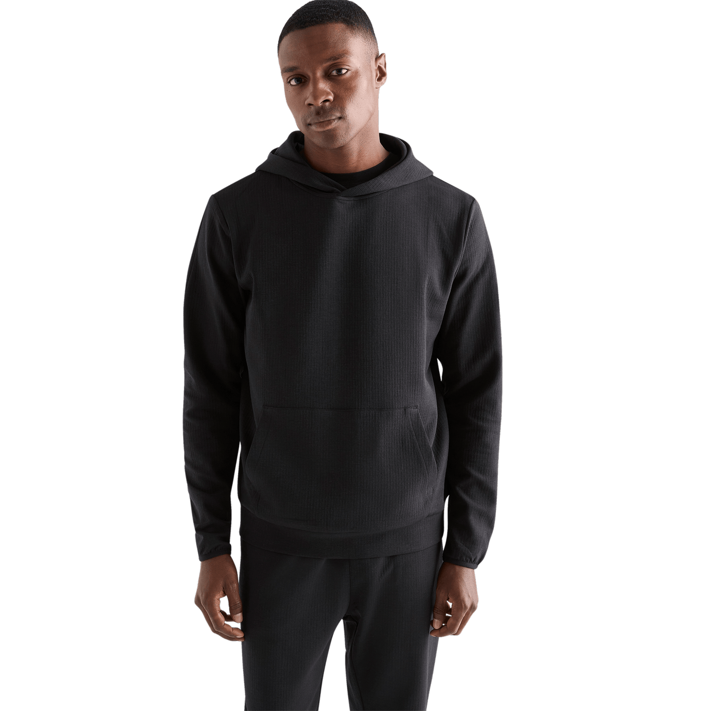 Men's Black Drive Hoodie Front