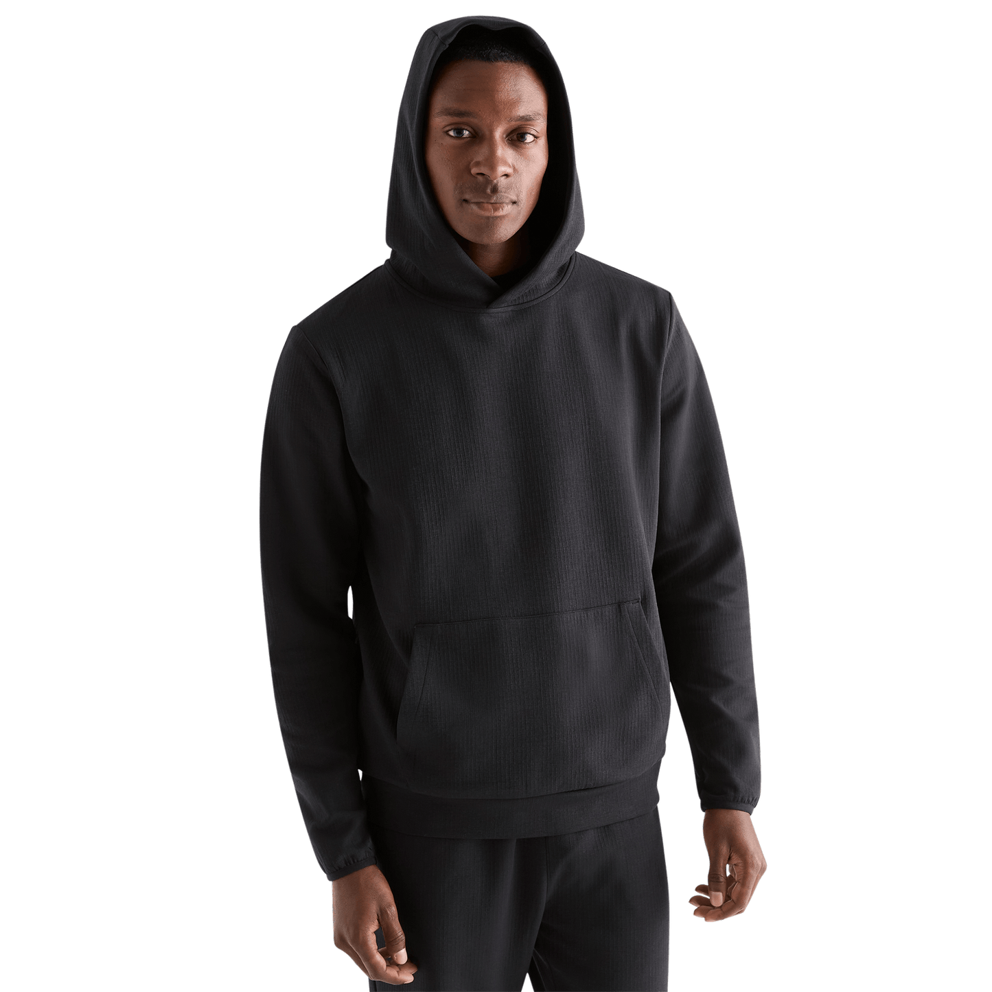 Men's Black Drive Hoodie Front