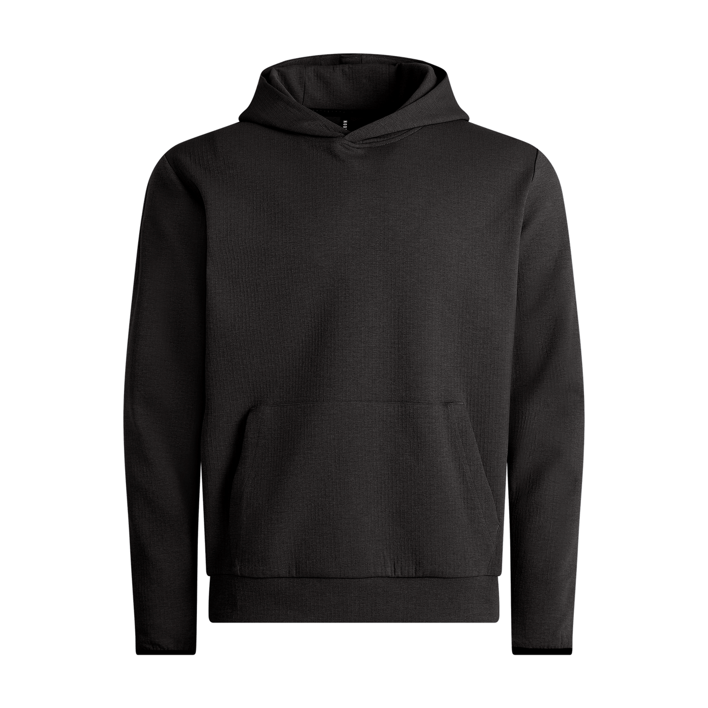 Men's Black Drive Hoodie Silhouette Front