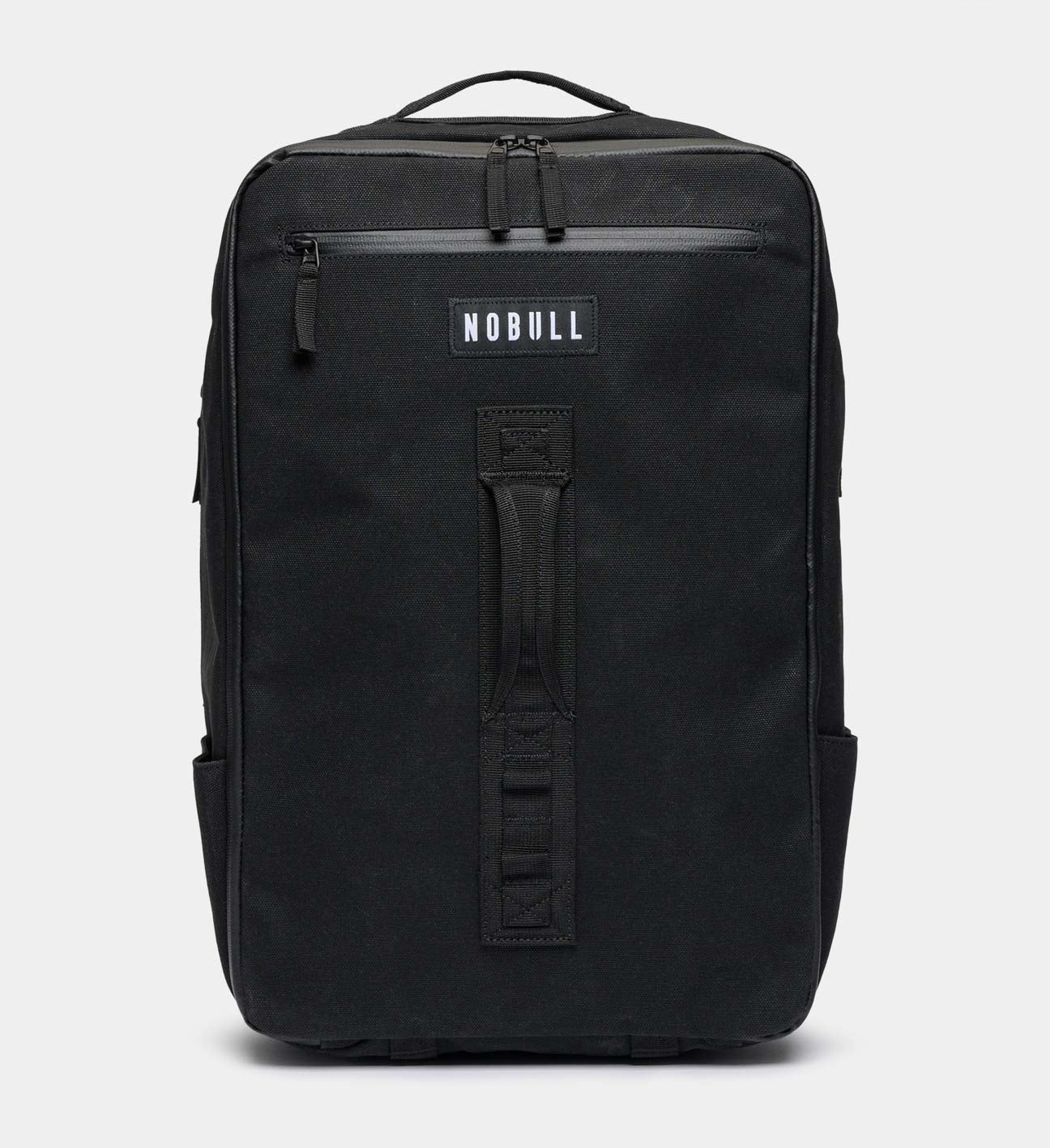 Black Waxed Canvas Backpack NOBULL