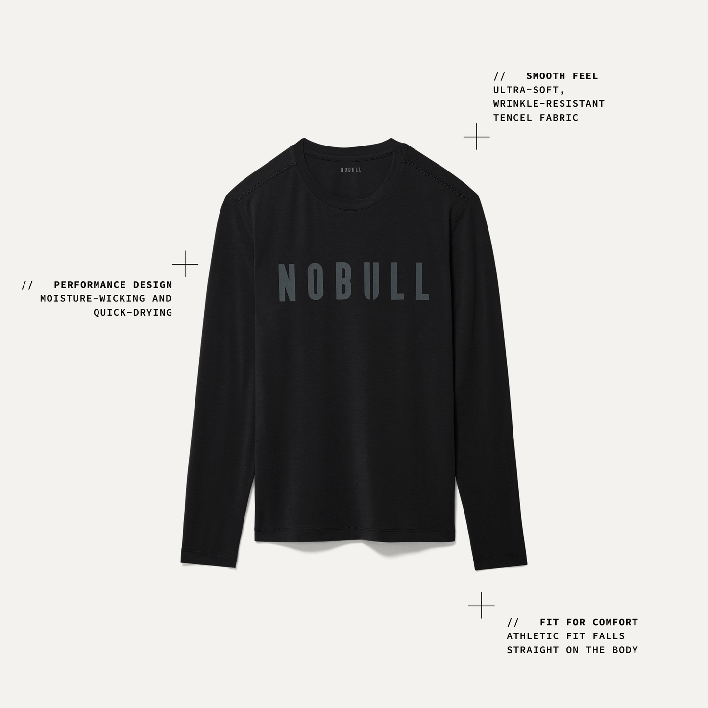 Men's NOBULL Long Sleeve Tee - NOBULL