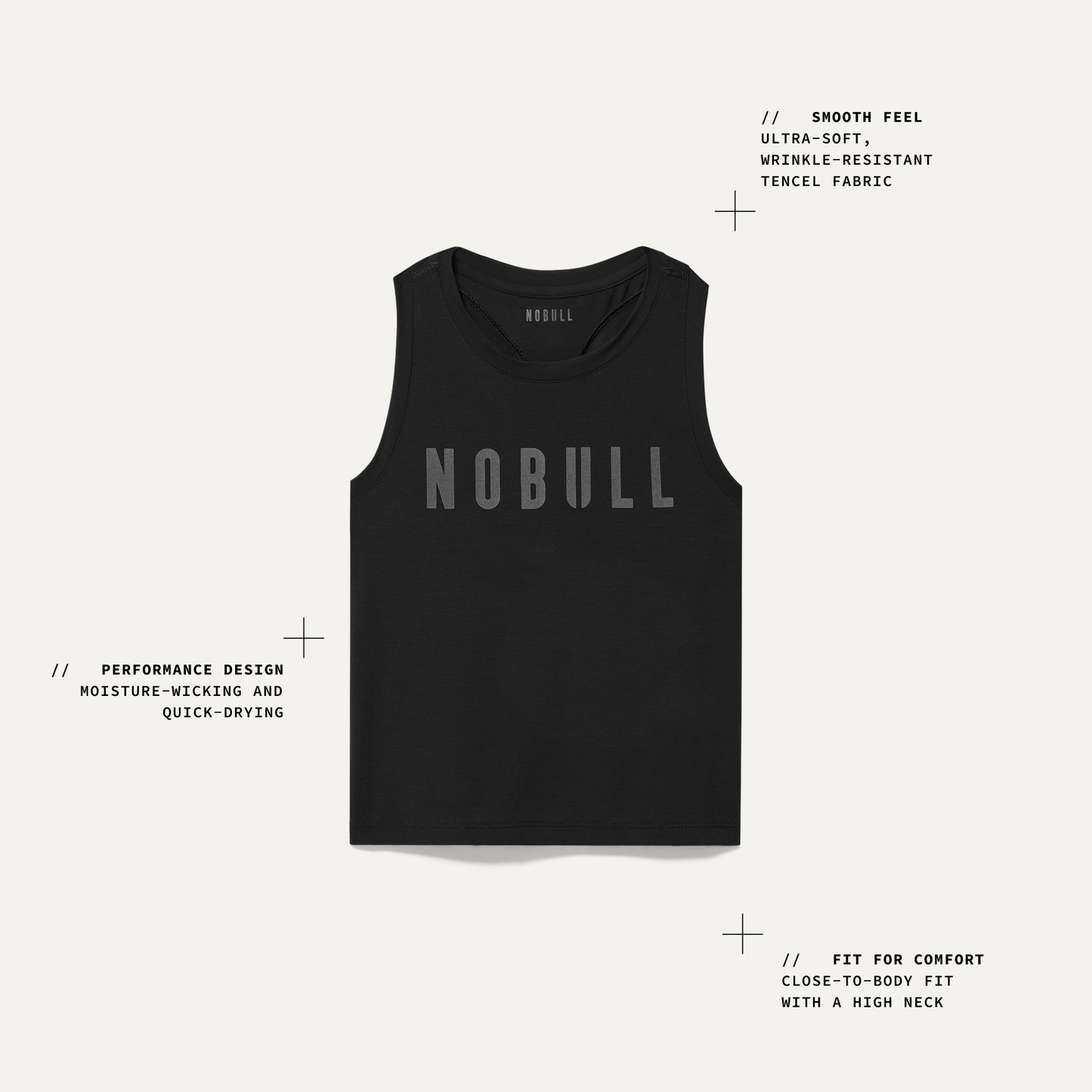 Women's NOBULL Fitted Tank - NOBULL