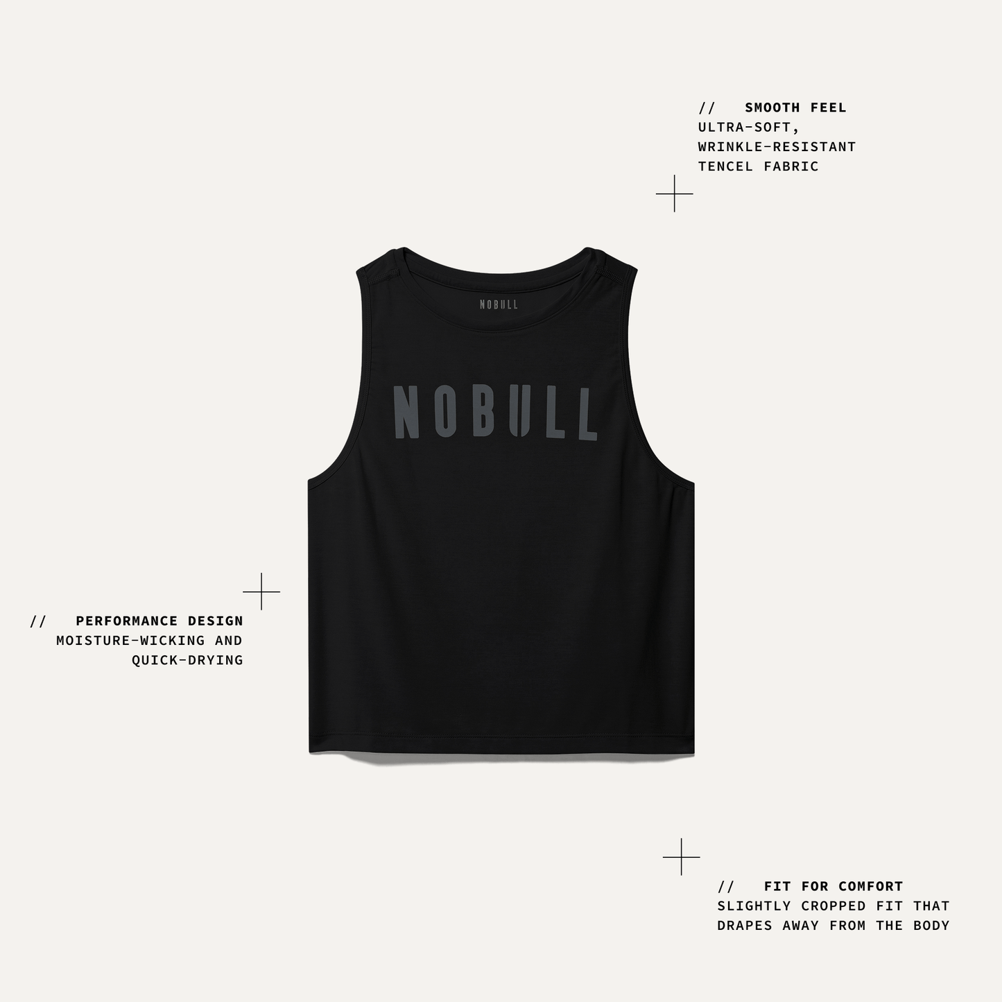 PDP Info Callout Women's Muscle Tank.