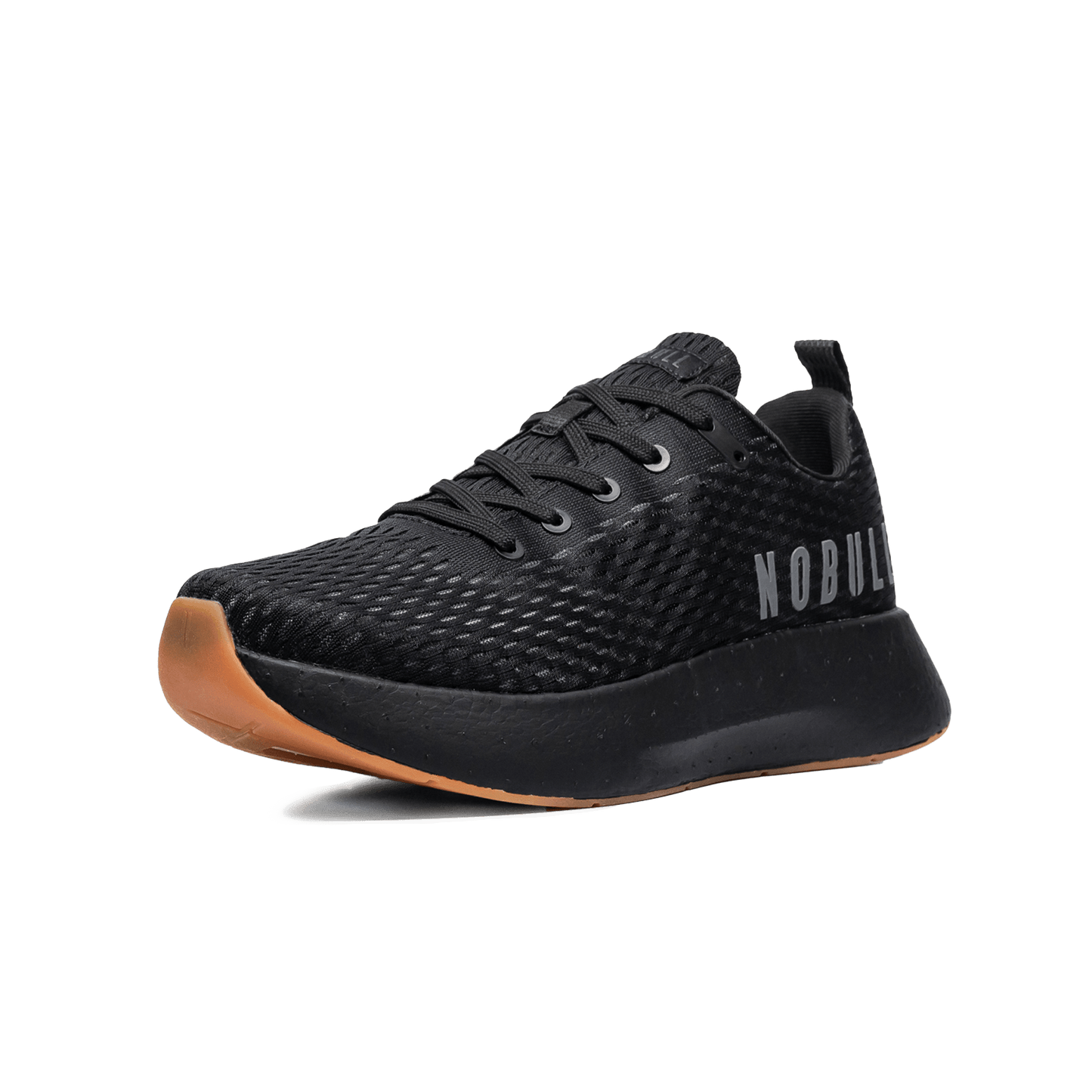 Men's Black Gum Journey Shoes Front Side Angle