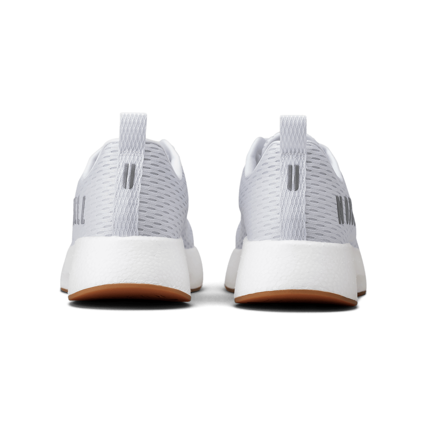 Men's White Journey Shoes Back Angle