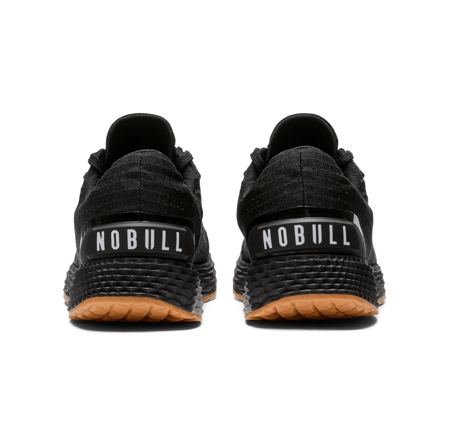 Women's Black Gum Allday Ripstop Shoes Back Angle