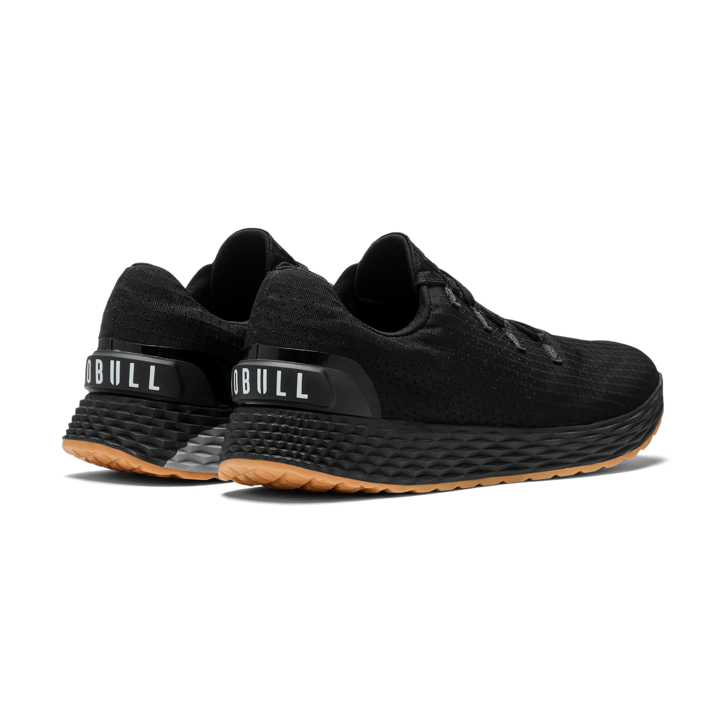 Women's Black Gum Allday Ripstop Shoes Back Side Angle