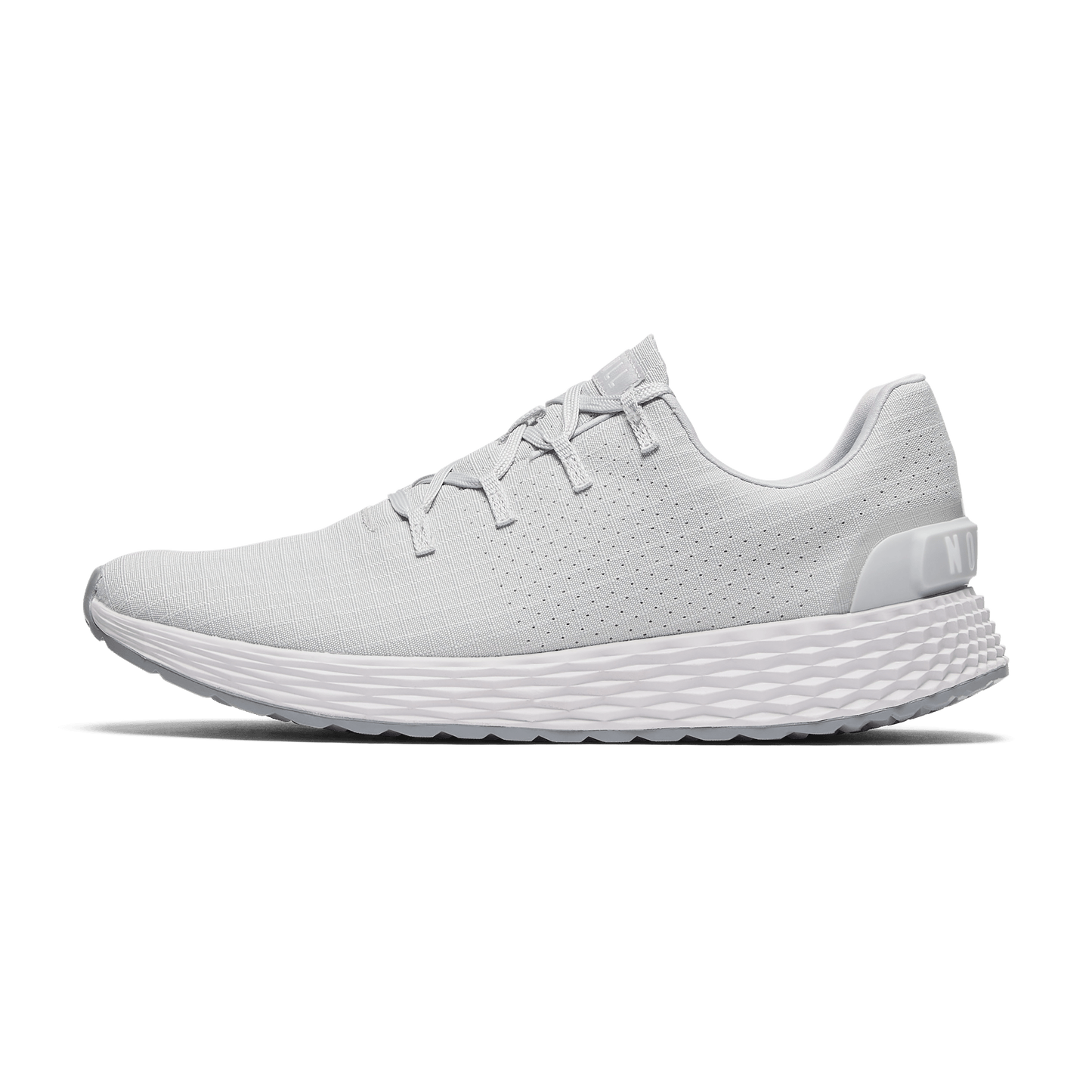 Light Grey Allday Ripstop Shoes Side Angle