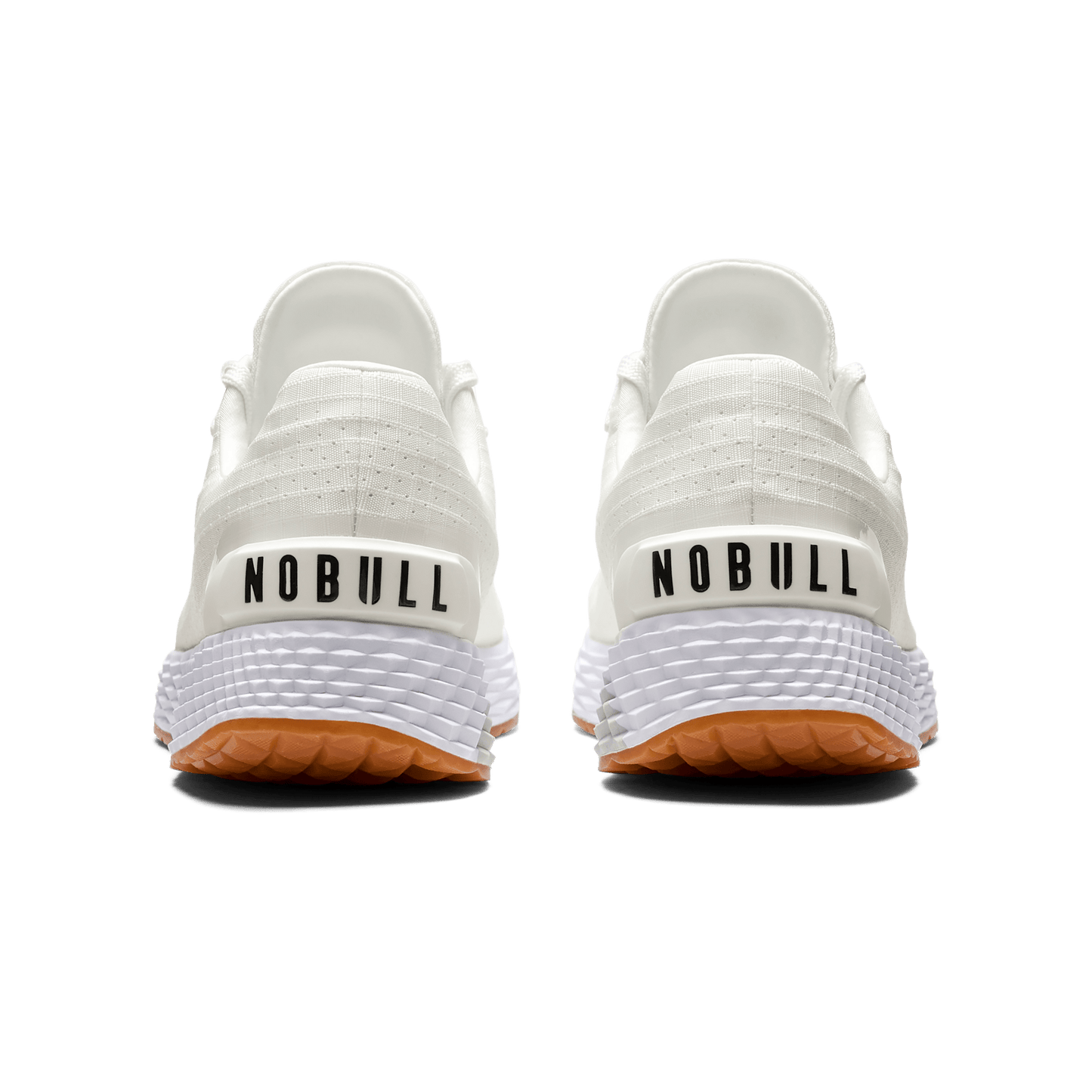 Men's White Gum Allday Ripstop Shoes Back Angle