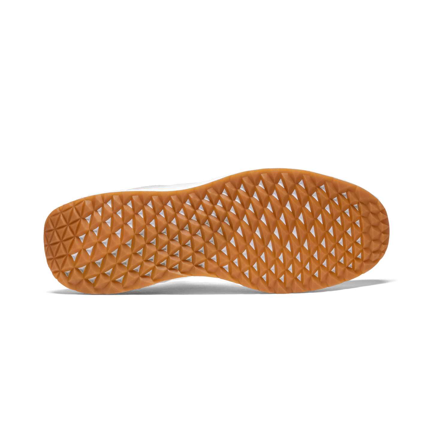 Men's White Gum Allday Ripstop Shoes Bottom Angle