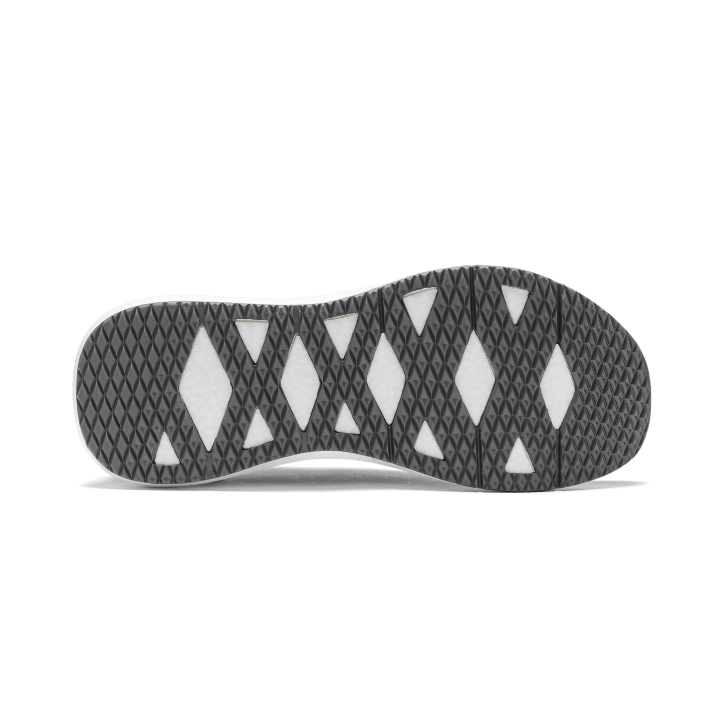 Men's Black Drive Knit Shoes Bottom Angle