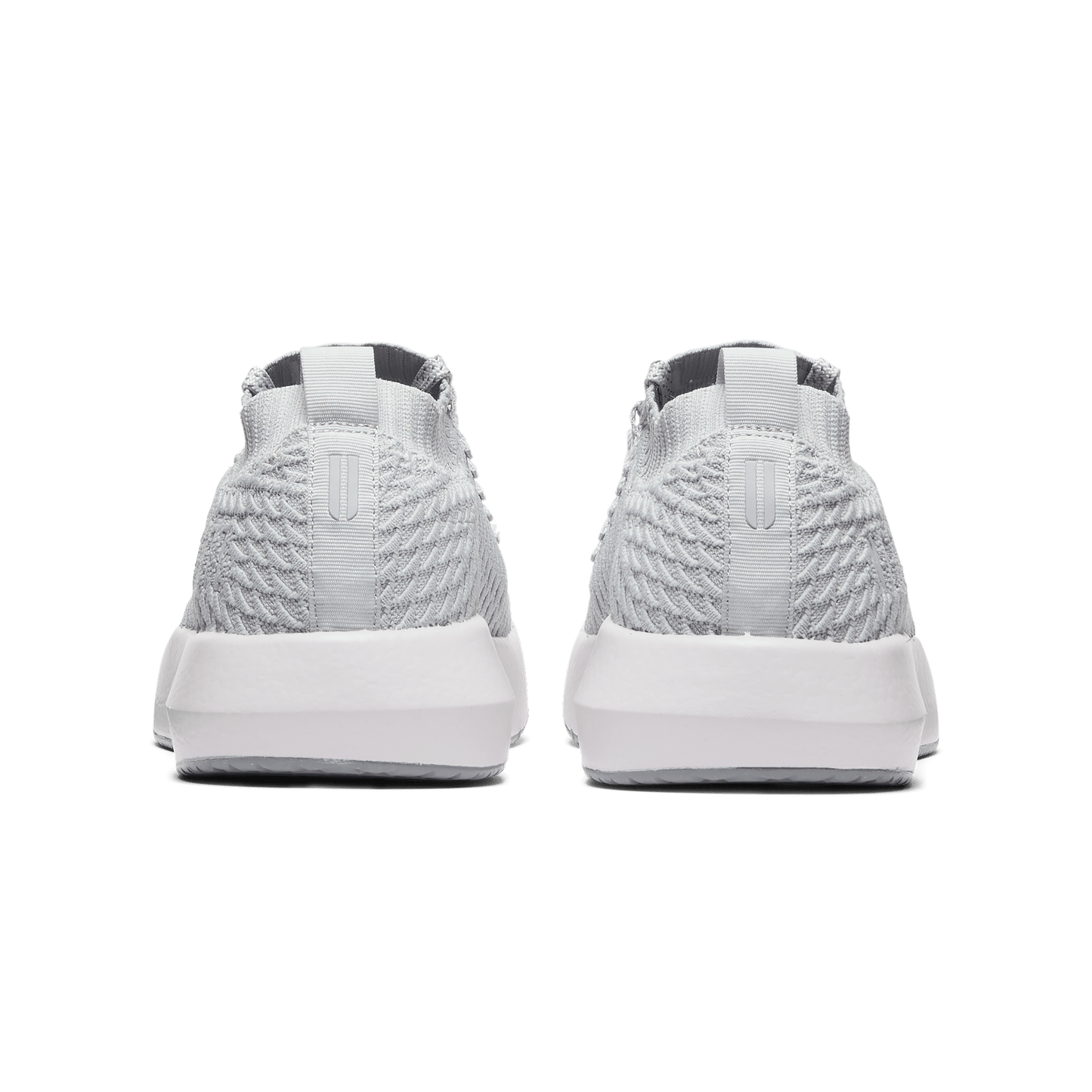 Crater Grey Drive Knit Shoes Back Angle