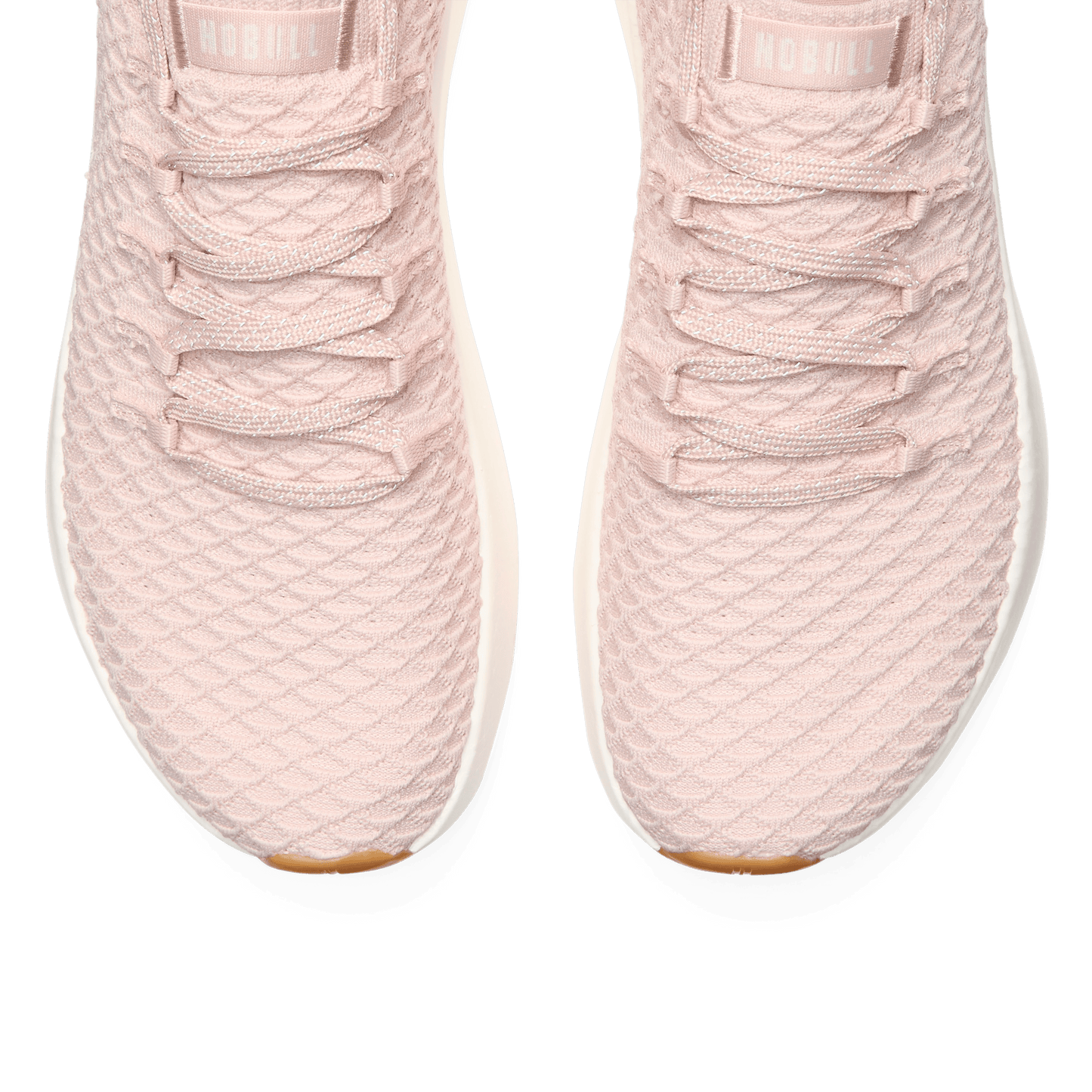 Dusty Rose Drive Knit Shoes Above Toe Box Angle