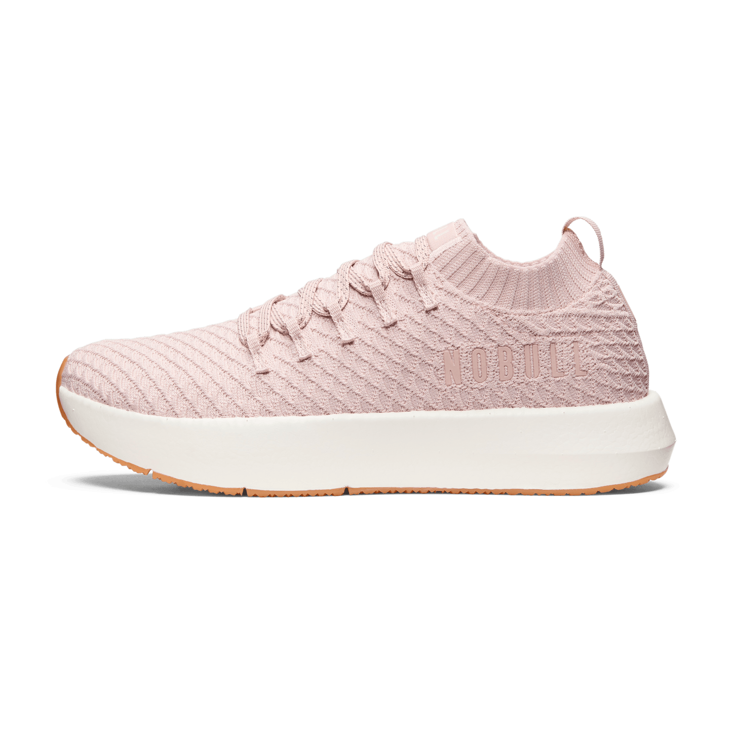 Dusty Rose Drive Knit Shoes Side Angle