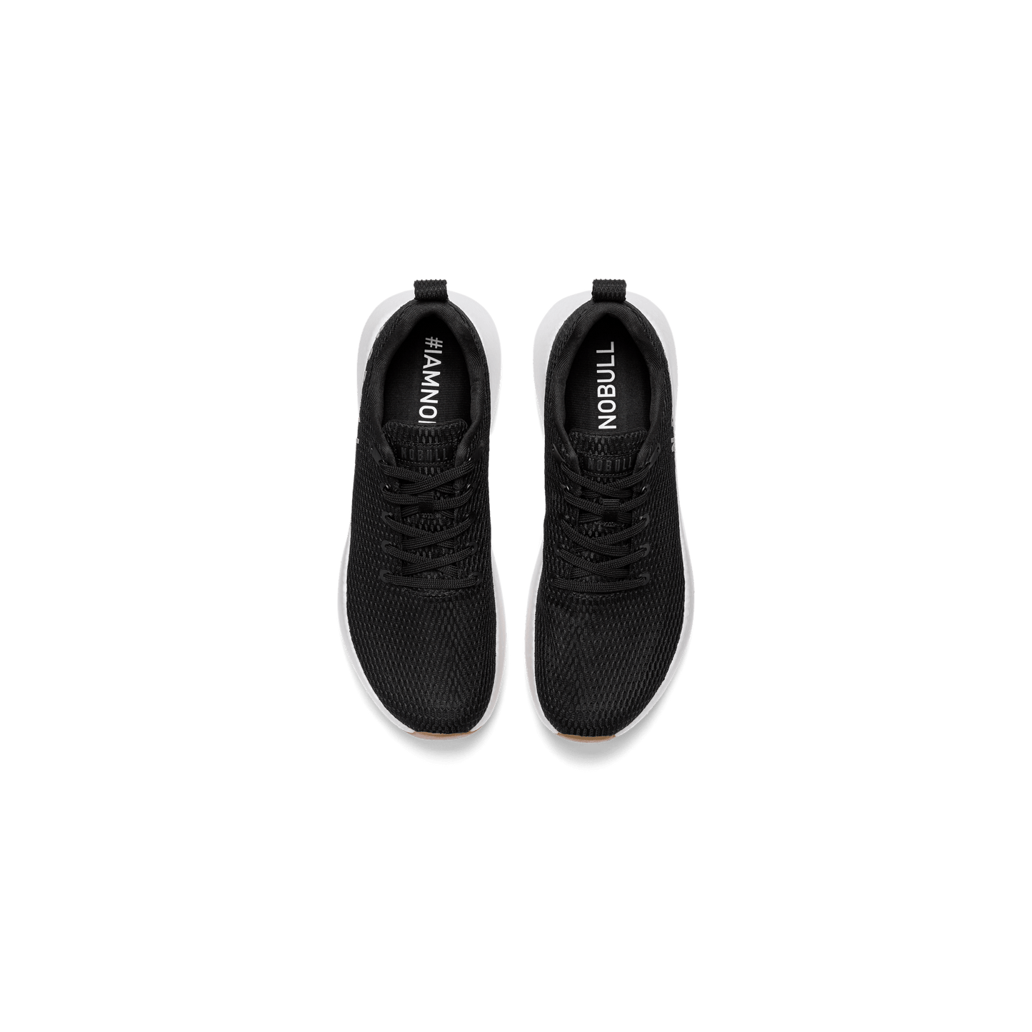 Women's Black Drive Mesh Shoes Above Angle