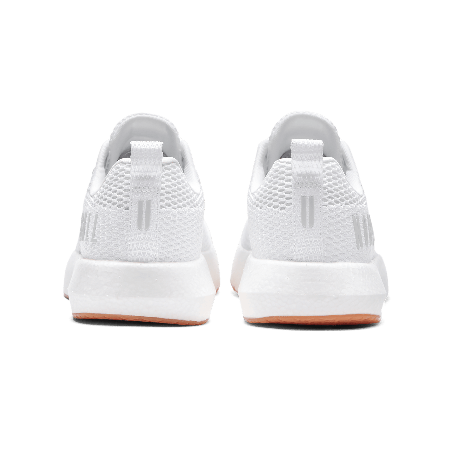 Women's White Drive Mesh Shoes Back Angle