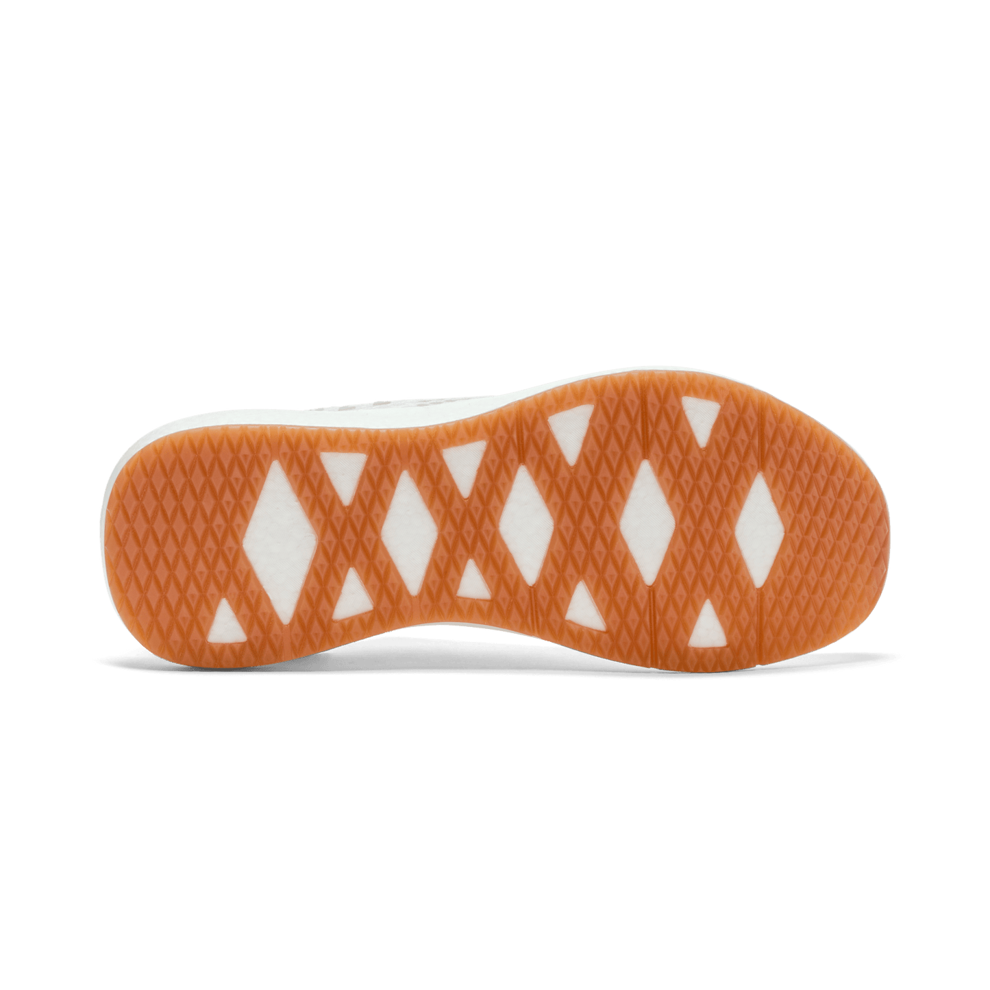 Women's White Drive Mesh Shoes Bottom Angle