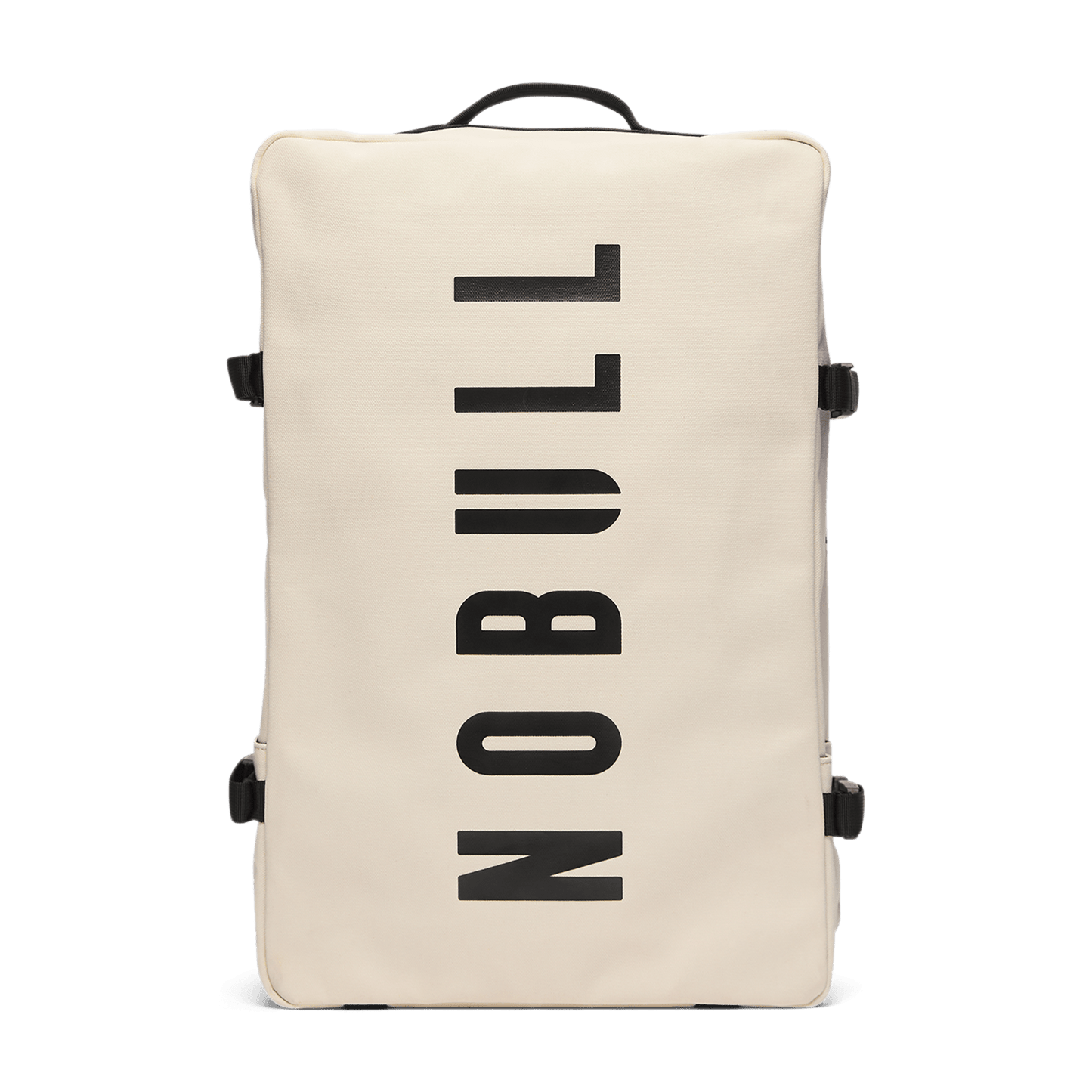 Ivory NOBULL Waxed Canvas Duffleback Front Angle