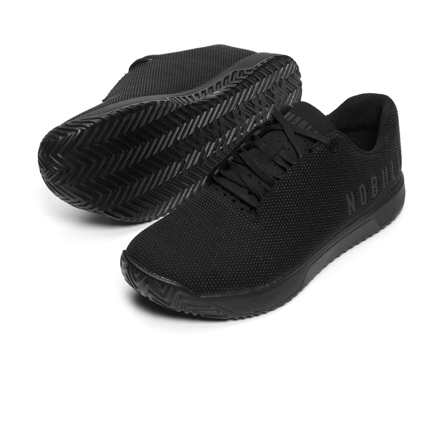 Women's Triple Black Outwork Edge (Impact) Shoes Angled