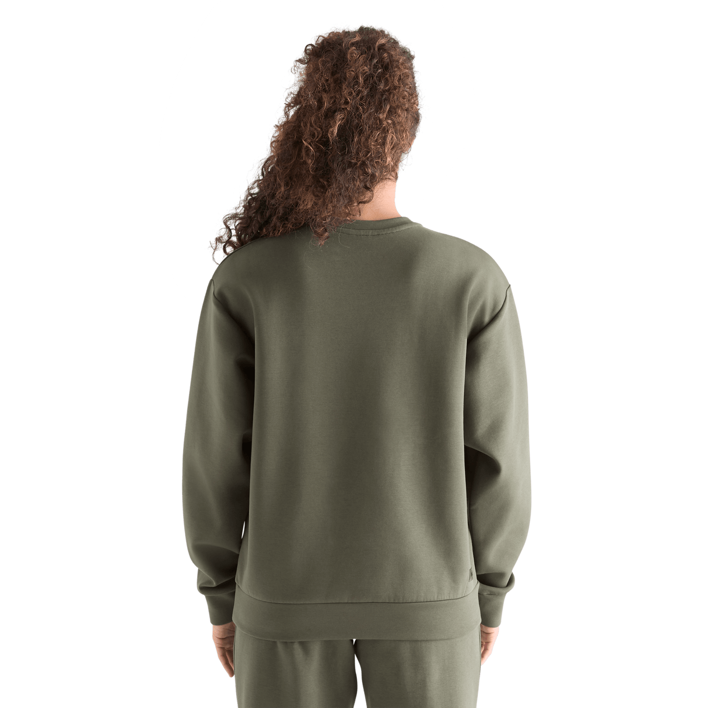 Women's Dark Army Allday Elements Crew Back Angle