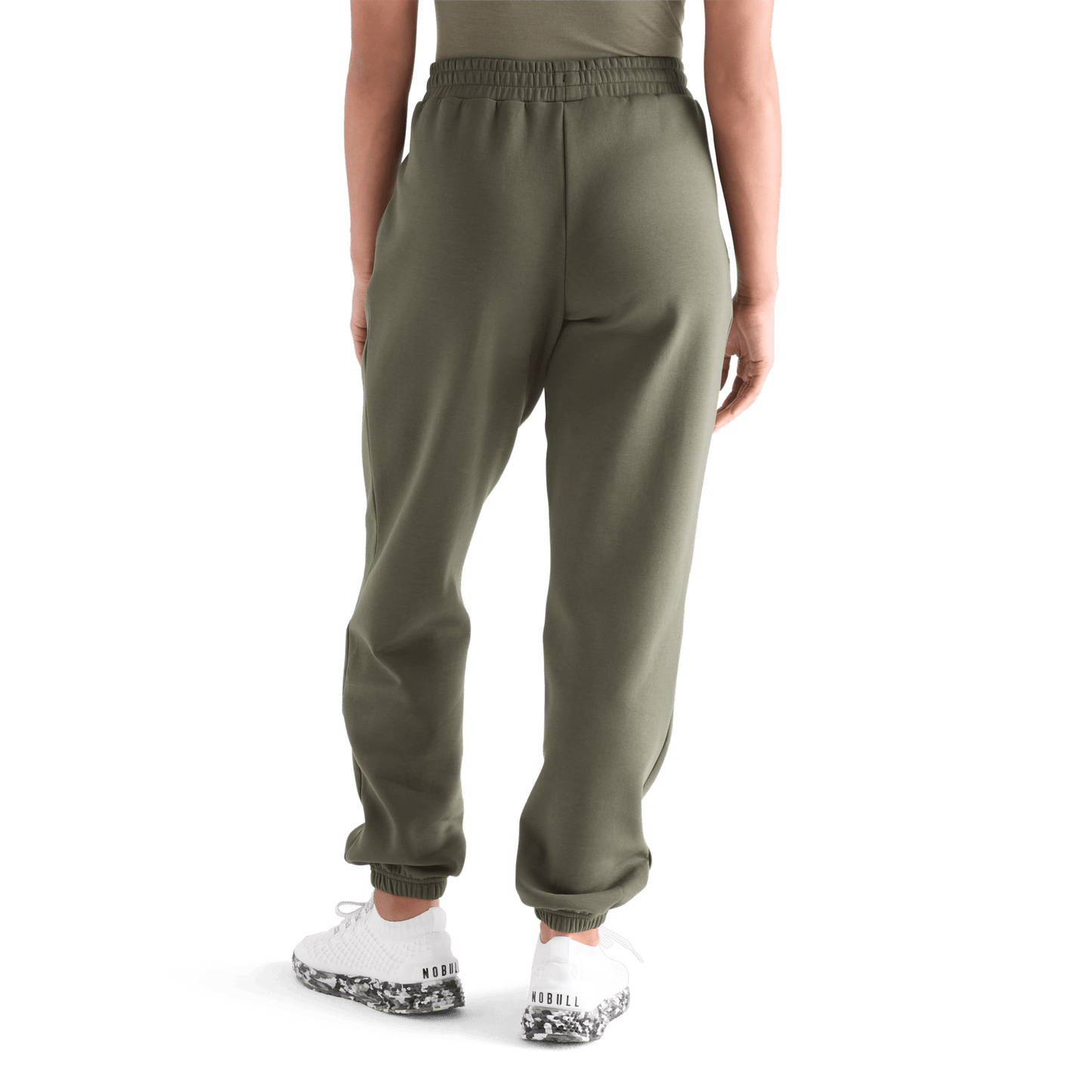 Women's Dark Army Allday Elements Sweatpant Back Angle