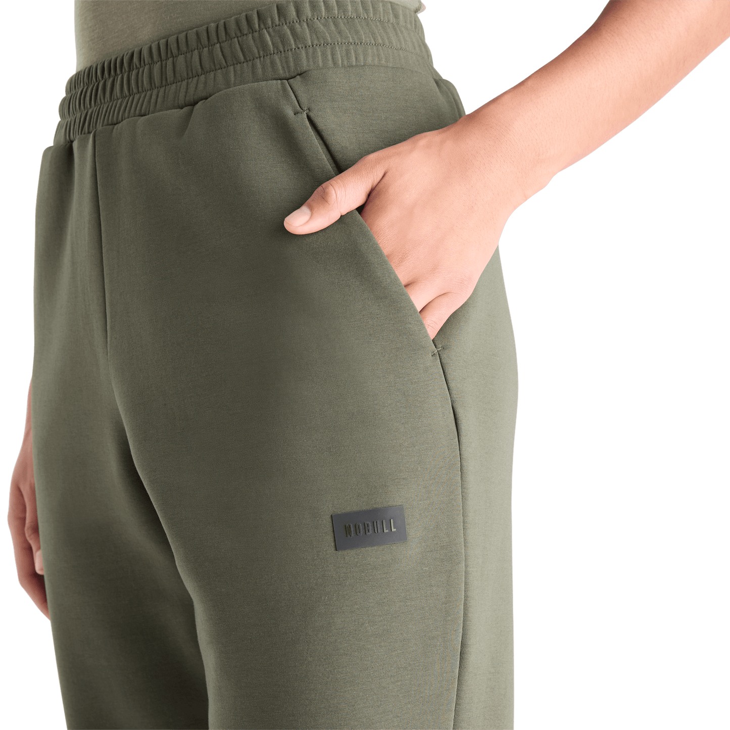 Women's Dark Army Allday Elements Sweatpant Pocket Angle