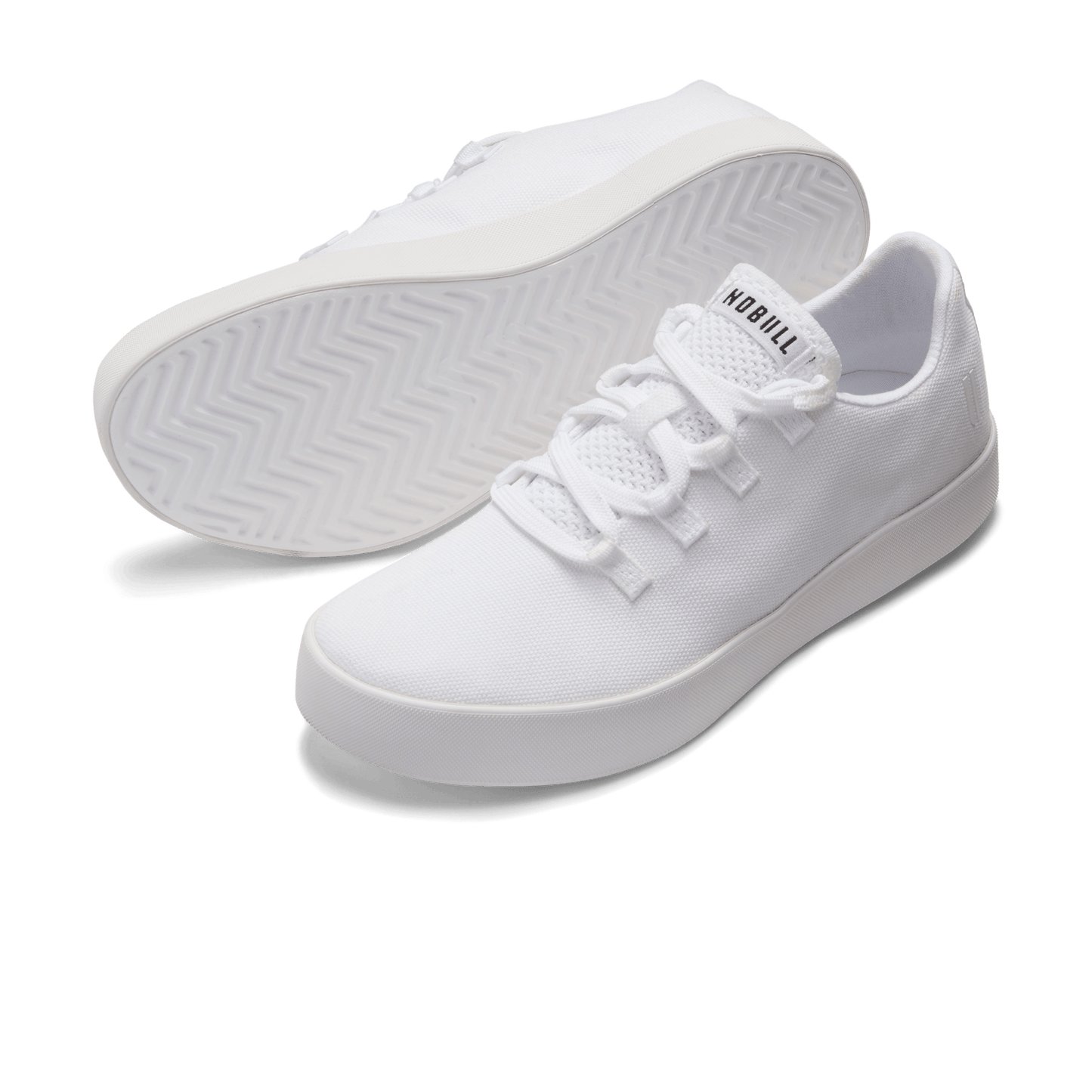 White Canvas Recs Shoes Angled