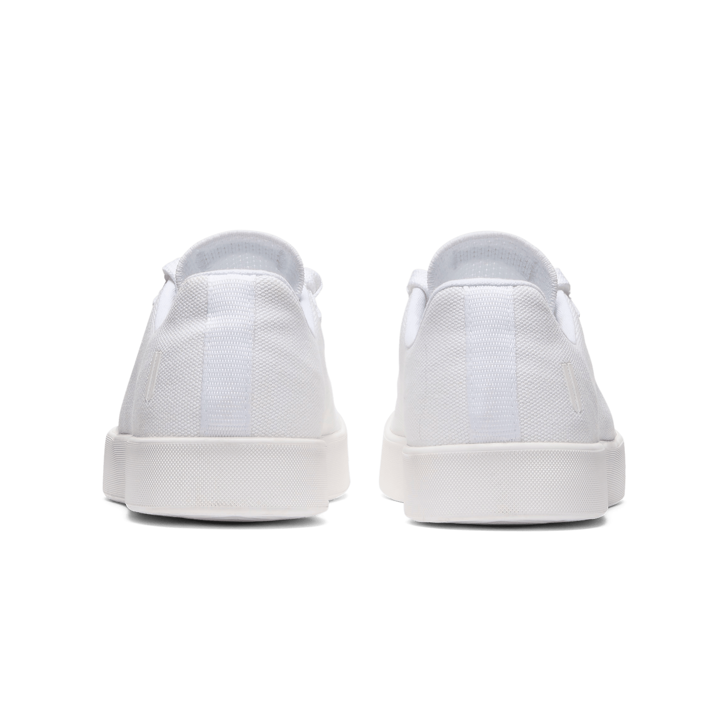 White Canvas Recs Shoes Back Angle