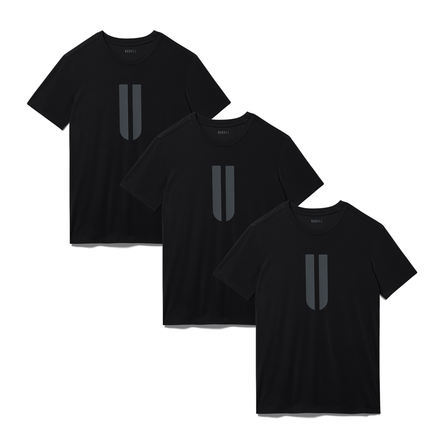 Three Black Men's U Tees