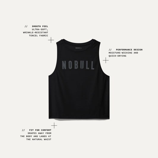 Updated PDP Tech Callout Women's Muscle Tank.