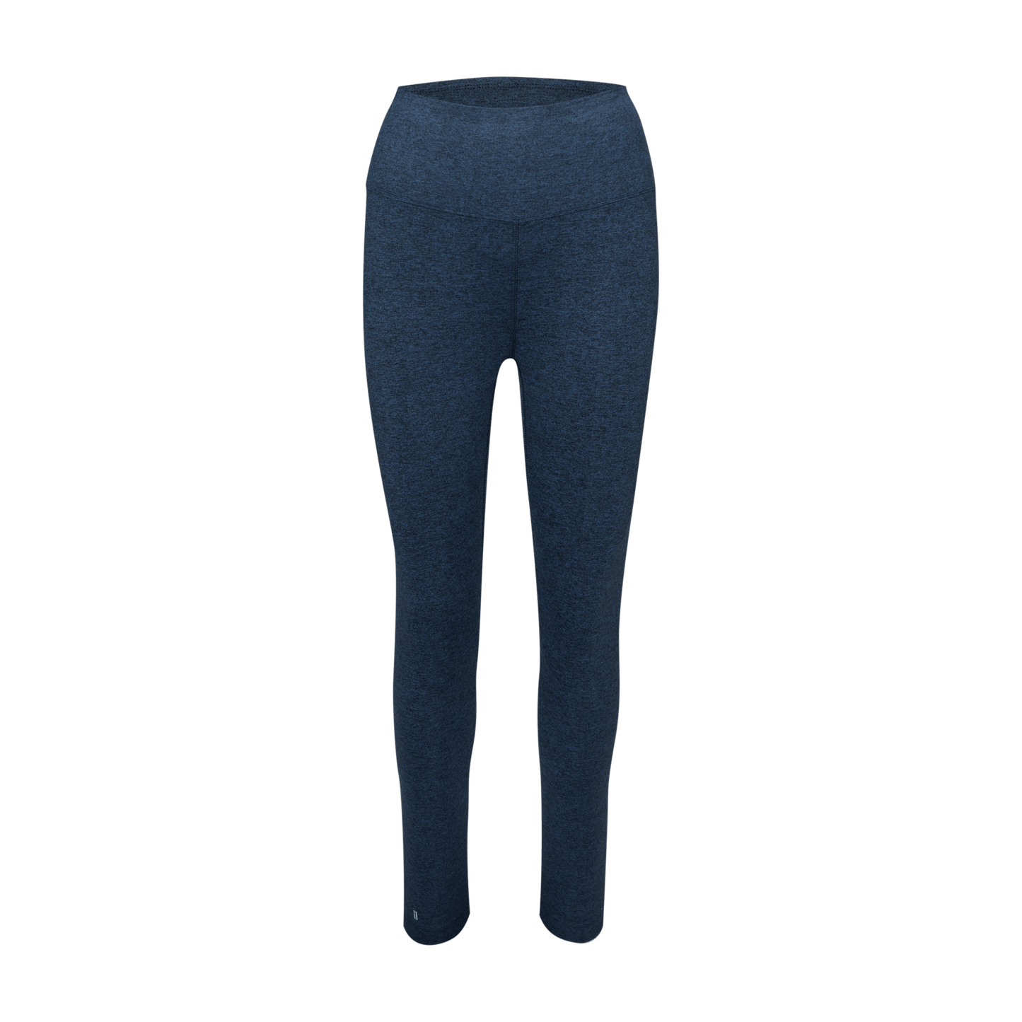 Women's Midnight Heather Matte High-Rise Matte Tight 21" Silhouette Angle