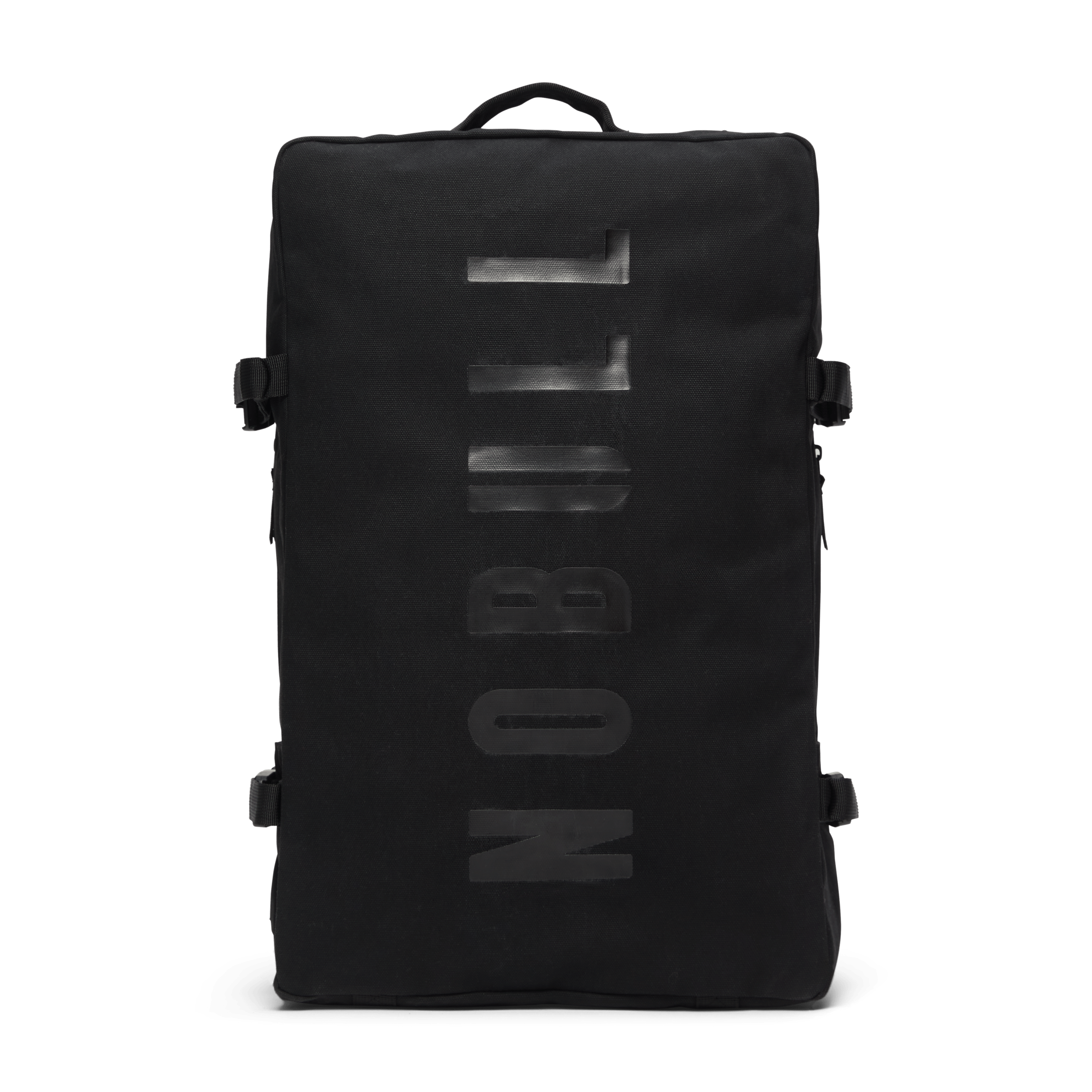 Black Waxed Canvas Duffleback | NOBULL