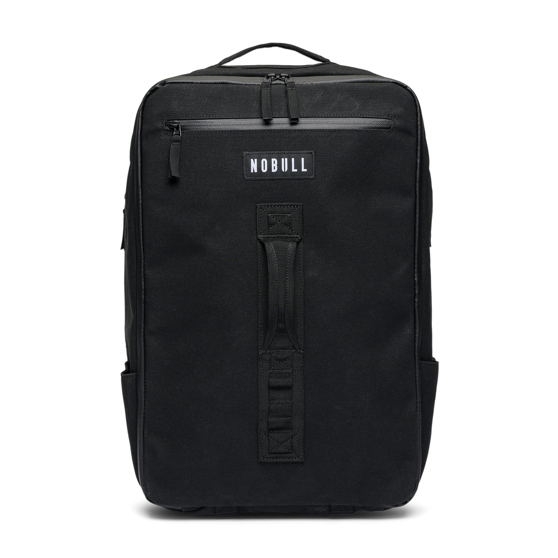 Black Waxed Canvas Backpack