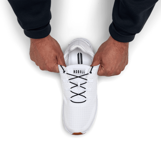 No Tie Black Elastic Laces