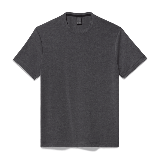 Charcoal Heather Men's Public Rec Flat Lay Angle.