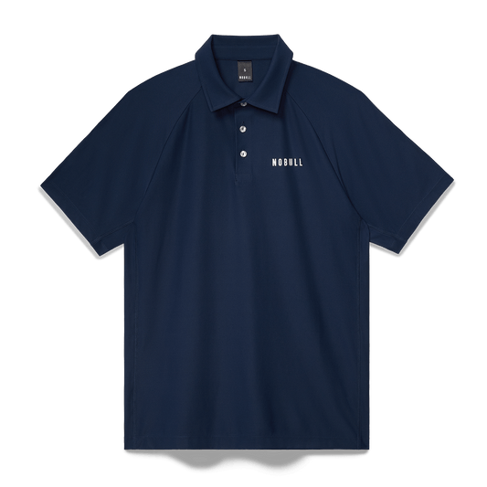 Navy Public Rec All Fore It Polo Flat Lay Angle.