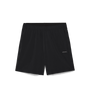 Men's Black NOBULL Rep Short 6" (Lined) Flat Lay Angle.