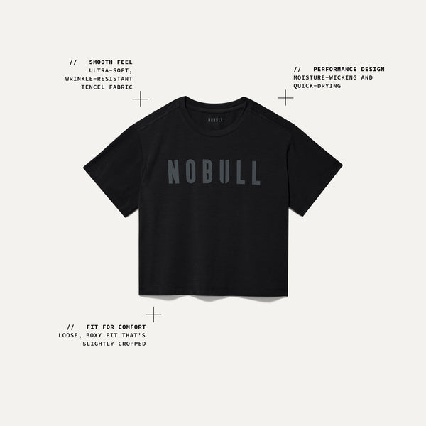 Updated PDP Tech Callout Women's Boxy Tee.