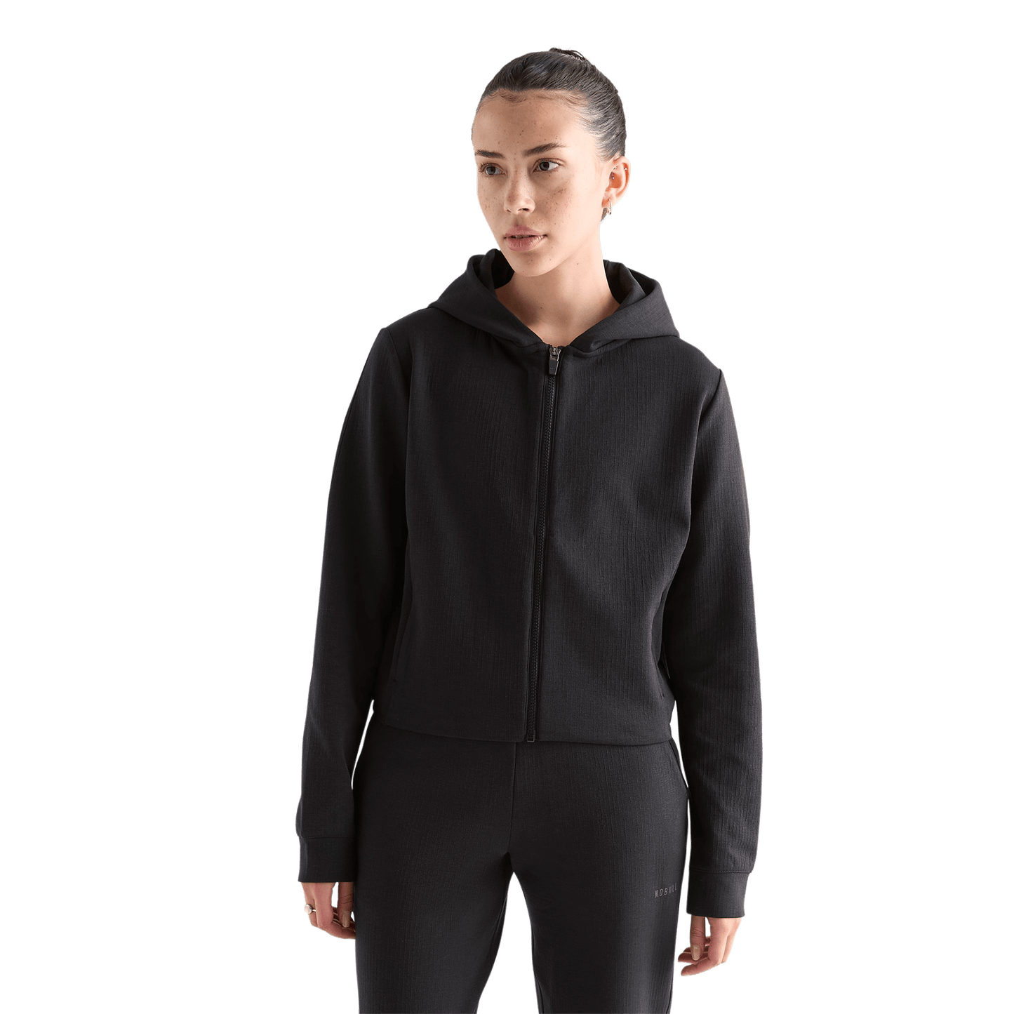 NOBULL Apparel Women's Drive Cropped Zip-Up