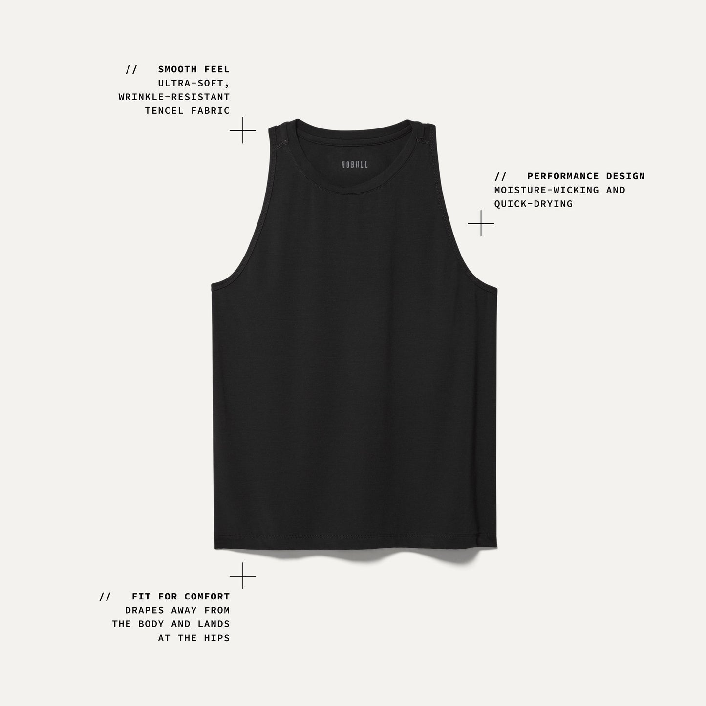 PDP Tech Callout Women's High-Neck Tank.