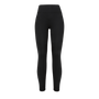 Women's Black High-Rise Matte Tight 28" Silhouette Front Angle.
