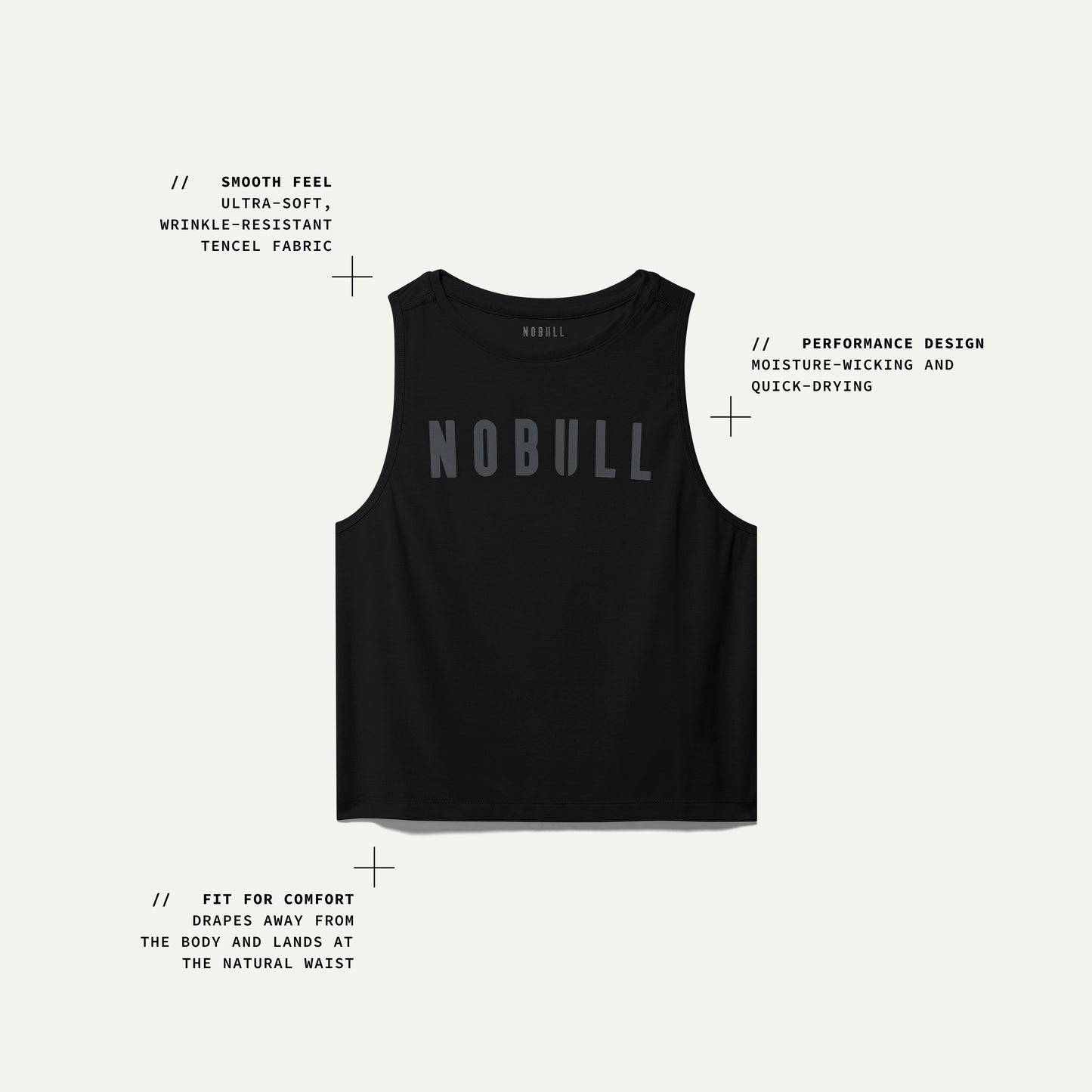 Updated PDP Tech Callout Women's Muscle Tank.