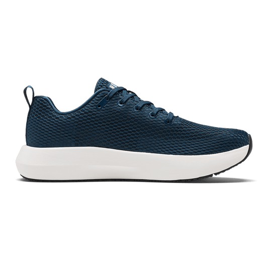 Midnight Classic White Drive 2 Shoe Medial Angle.