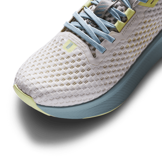 Mineral White Blue Haze Journey 2 Shoe Detail Angle.