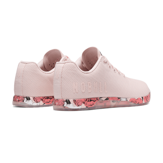 Rose Butterfly Outwork Shoe Back Side Angle.